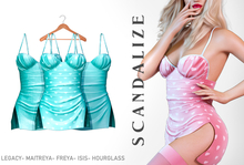 SCANDALIZE. Charo. Aqua