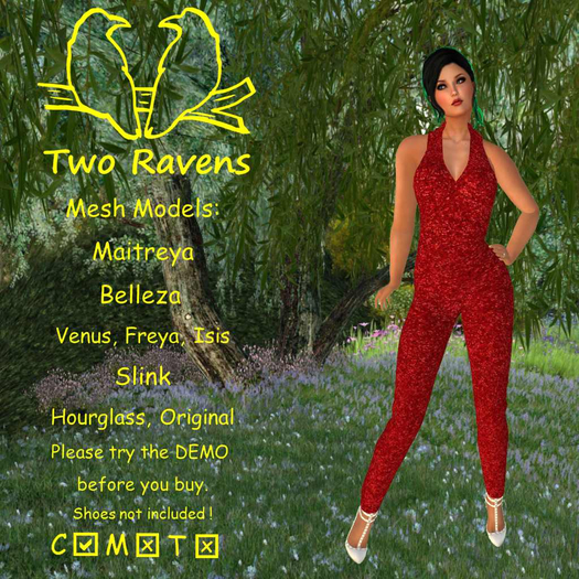 Legend Jumpsuit Red Sparkle