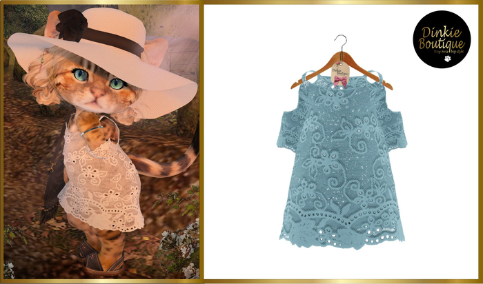 *DB* DINKIES LANA DRESS blue