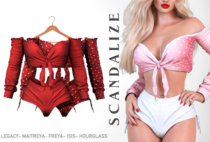 SCANDALIZE. Nairen. Red