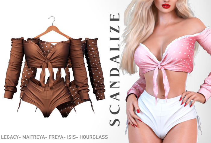 SCANDALIZE. Nairen. Brown