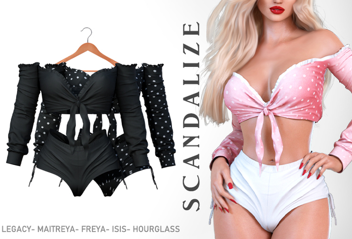 SCANDALIZE. Nairen. Black
