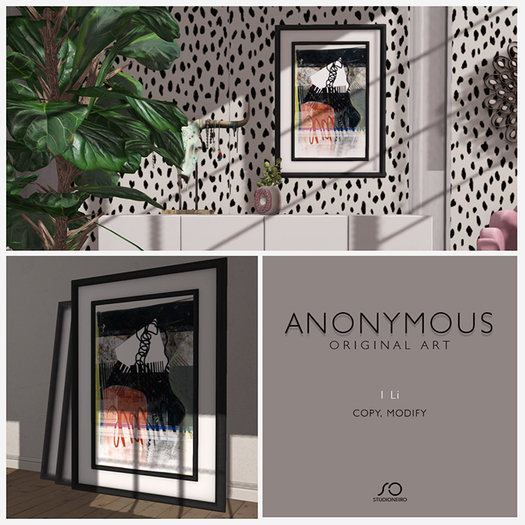 :studiΟneiro: Framed art : Anonymous