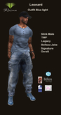 Res_Leonard outfit blue light