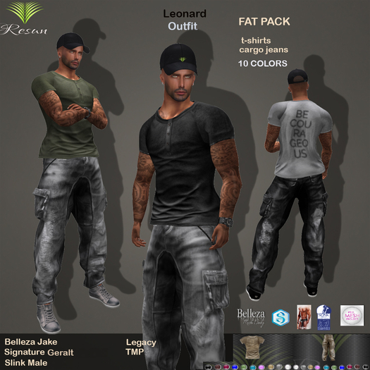 Res_Leonard outfit Fat Pack