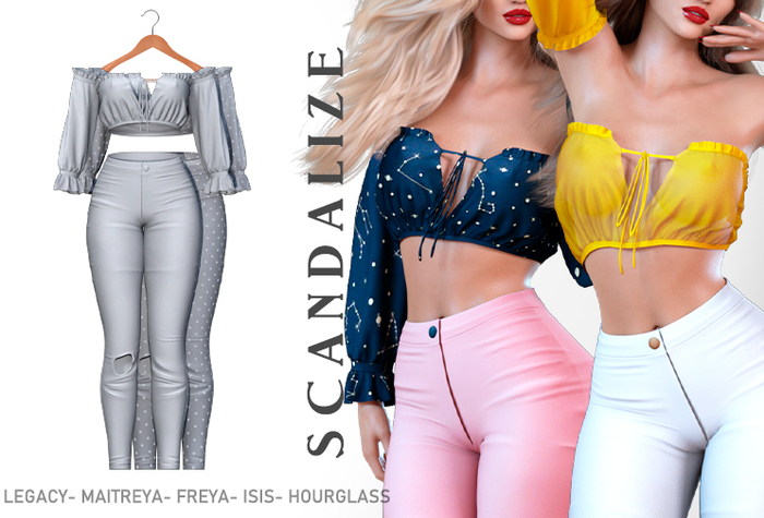 SCANDALIZE. Pauline. Grey