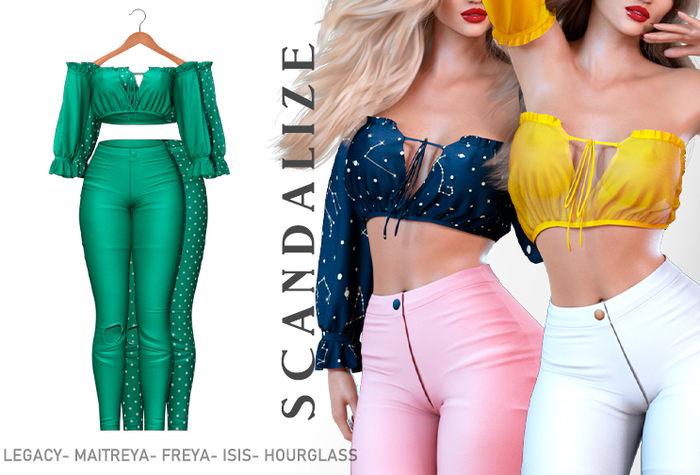 SCANDALIZE. Pauline. Green