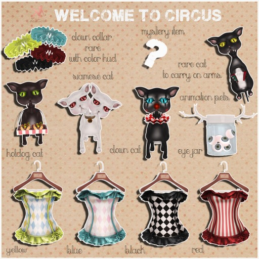 *Tentacio* Welcome to circus. Collar RARE