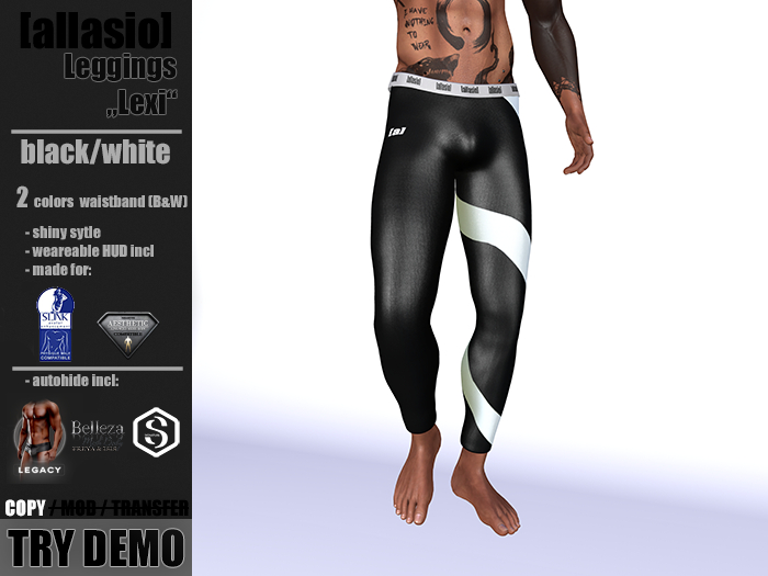[allasio] Leggings  "Lexi" b - White [WearMe]