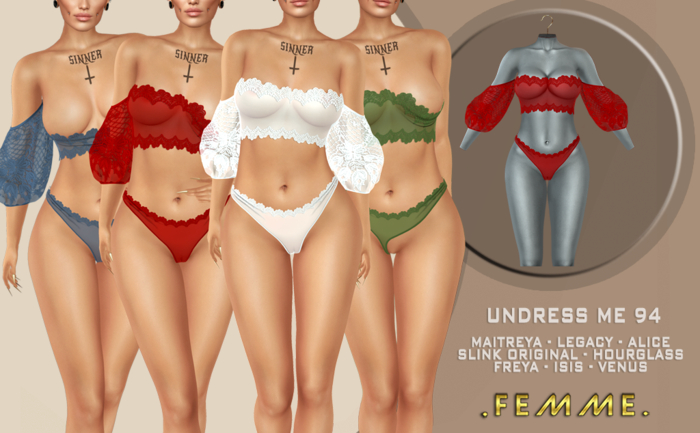 [FM] UNDRESS ME 94 RED