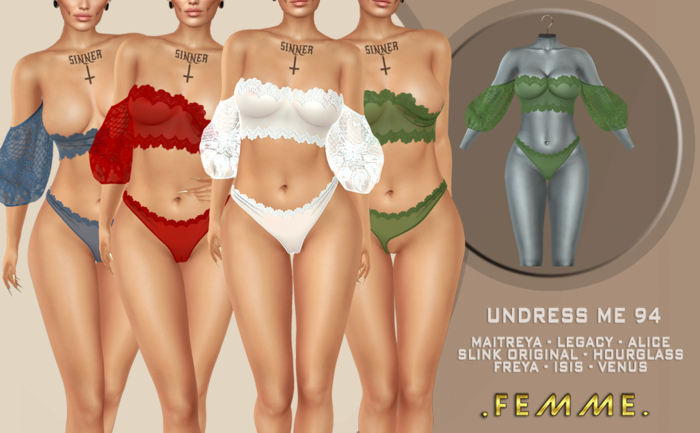 [FM] UNDRESS ME 94 GREEN 