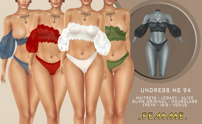 [FM] UNDRESS ME 94 BLACK 