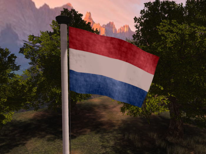 Happy Flag - Netherlands (animated)