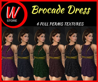 .:W:.Store Textures -Brocade Dress