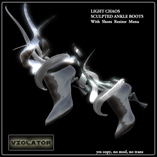 LightChaos Ankle Boots / VIOLATOR