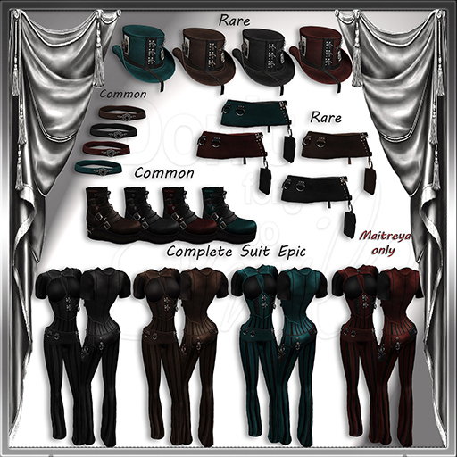 Yasum*Steampunk Suit*EPIC*Red