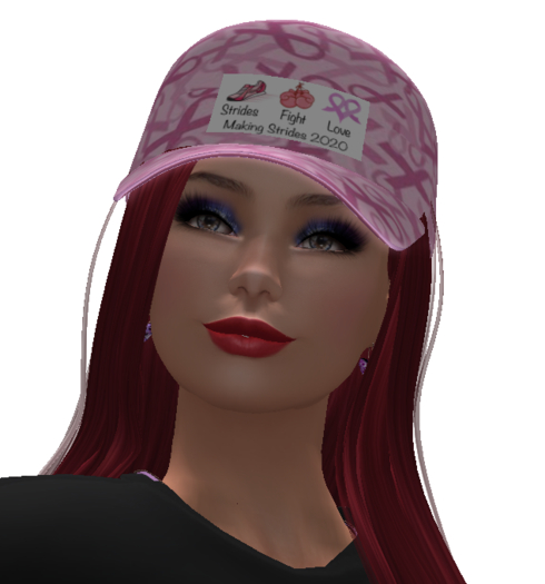 MSACS Pink On Pink Ribbons Baseball Hat