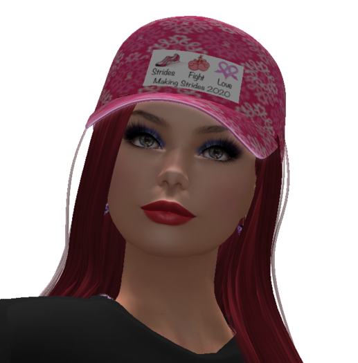 MSACS Hot Pink Ribbons Baseball Hat