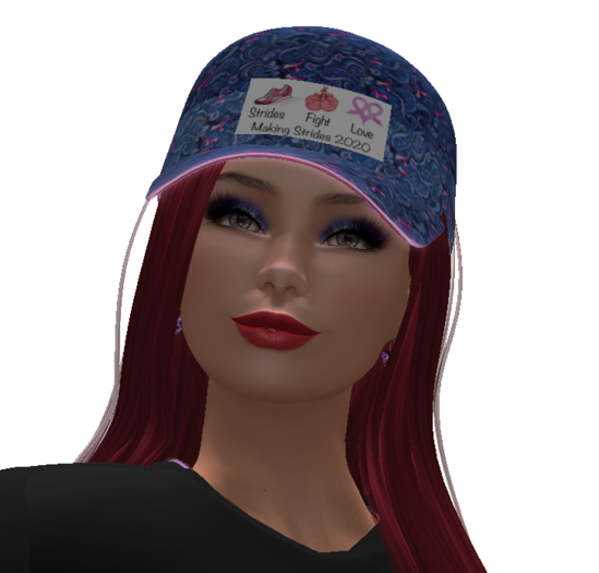 MSACS Ribbon Paisley Blue Hat