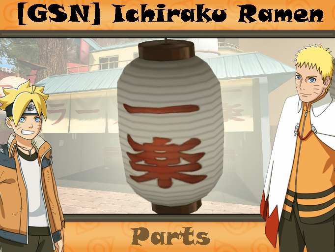 [GSN] Ichiraku_Ramen - Hanging Lantern