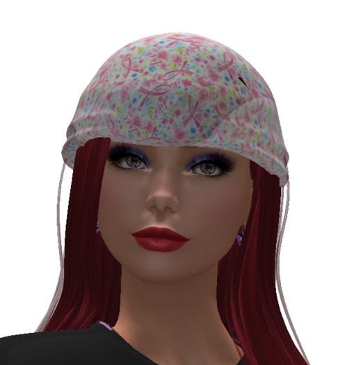 MSACS Ribbons and Flowers Head Bandana