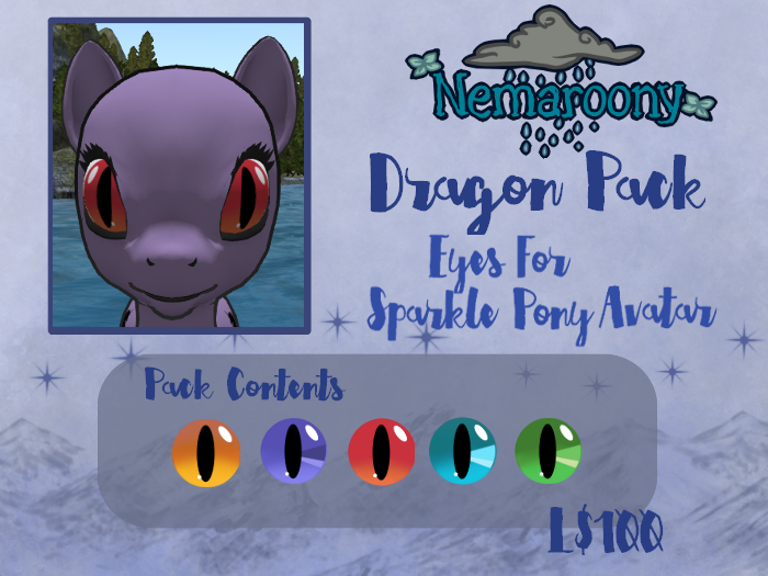 Dragon Pack Real Eyes