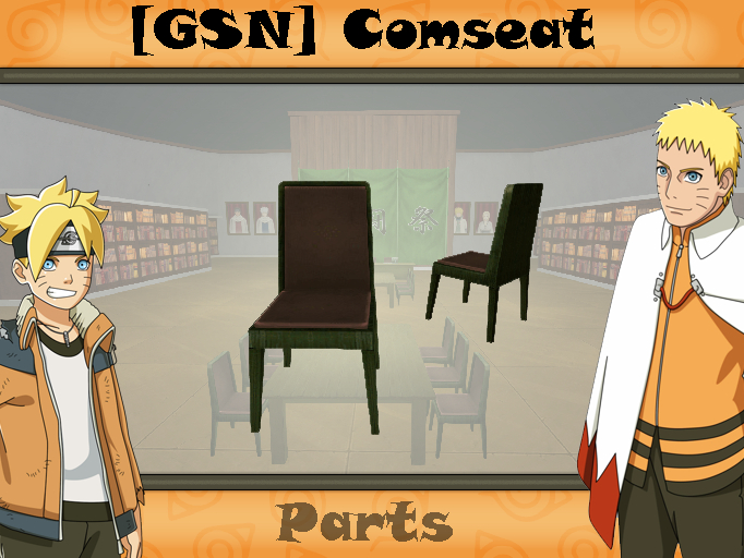 [GSN] Comseat Stand Parts - Chair