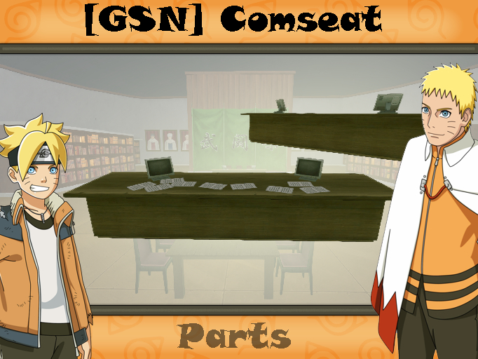 [GSN] Comseat Stand Parts  - Desk