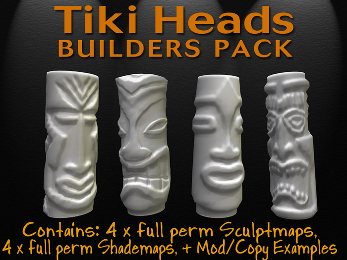 Tiki Heads Builders Pack