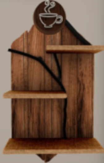 DFS Coffee Large Shelf