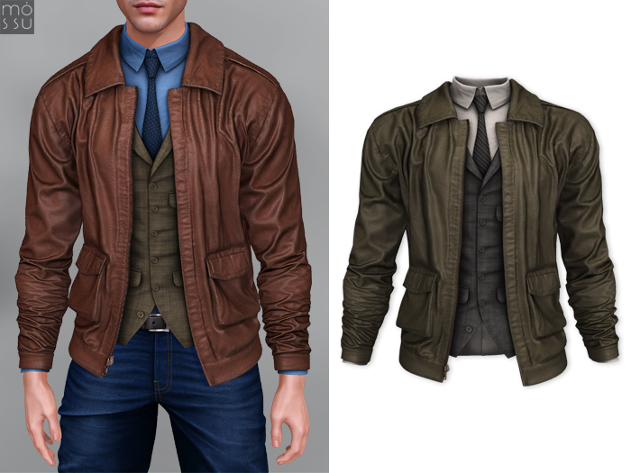 Mossu - Jerry Jacket - Olive