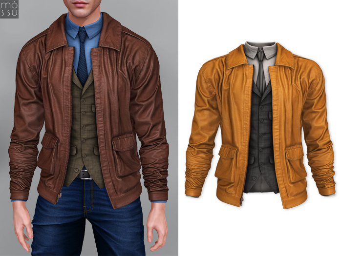 Mossu - Jerry Jacket - Orange