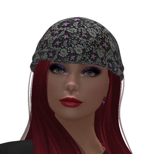 MSACS Ribbon Paisley Head Bandana