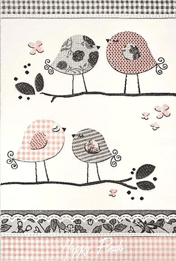 [Happy Panda] Area Rug (boxed)- Birdies