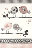 [Happy Panda] Area Rug (boxed)- Birdies