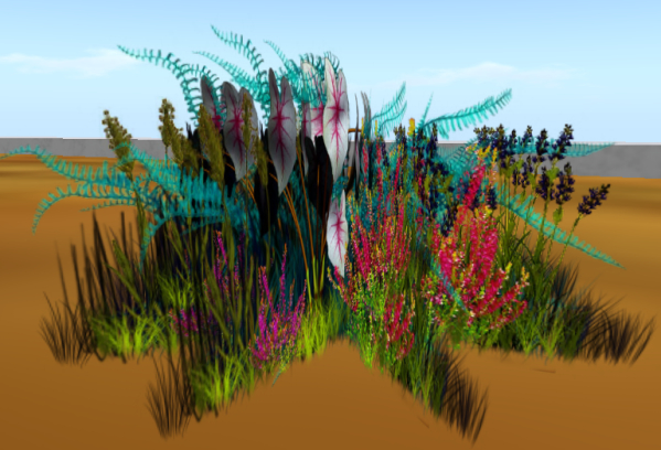 Tiny grass Spring Meadow Sunny Flowers