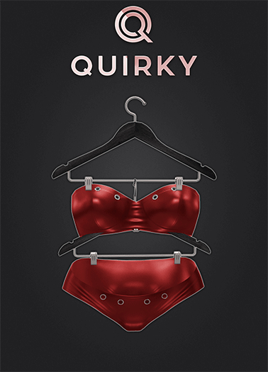 .Quirky. - Anais Bathing Suit - Red