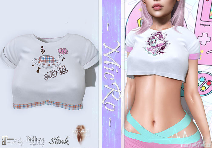 - MicRo-T-shirt Omg