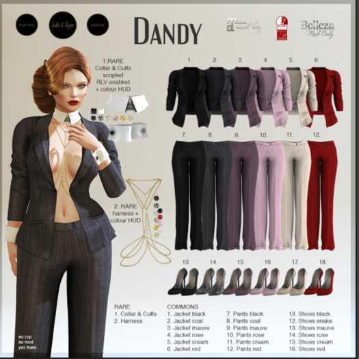 S&P Dandy shoes Freya black (rez to unpack)