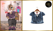 *DB* DINKIES COCO BLOUSE * blue