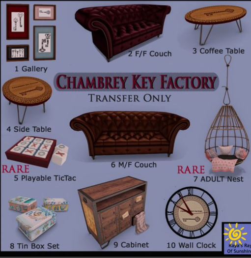 Chambrey - 9 Cabinet
