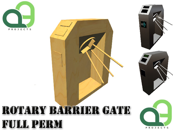 Rotary Barrier Gate Full Perm (Boxed)