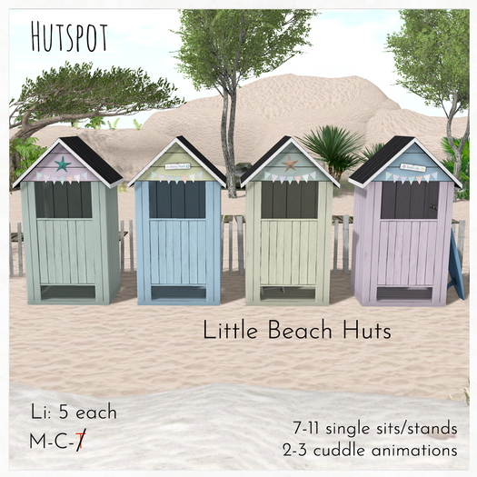 Little Beach Huts .