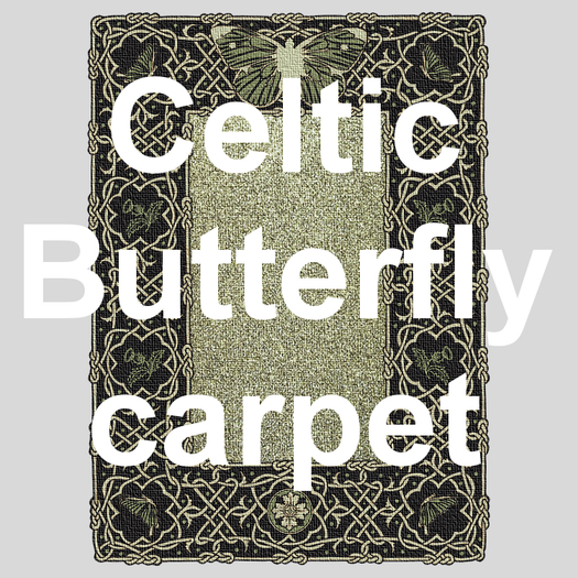 Celtic Butterfly carpet
