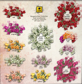 *LODE* Head Accessory - Bougainvillea Wreath [pink]