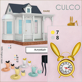 08 -Culco- Playhouse -Clock Silver 3Li 