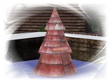 Barn Red Christmas Tree