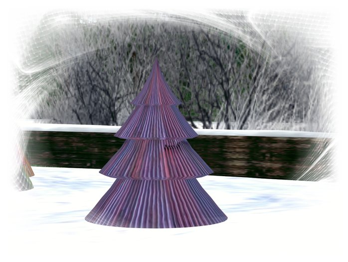 Corugated Christmas Tree