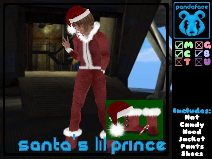 *PandaFace* Santa's Lil Prince