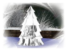 White Christmas Tree
